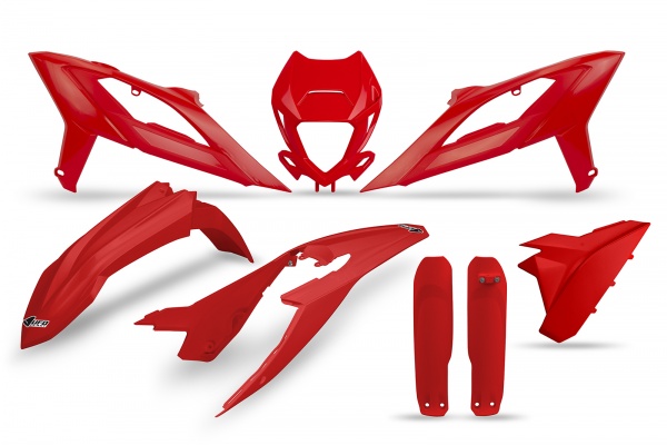 Full Plastic Kit red for Beta RR RACE 2T 250 - RR RACE 2T 300 - RR RACE 4T 350 - RR 4T 400 - RR RACE 2T 125 - RR RACE 2T 200...